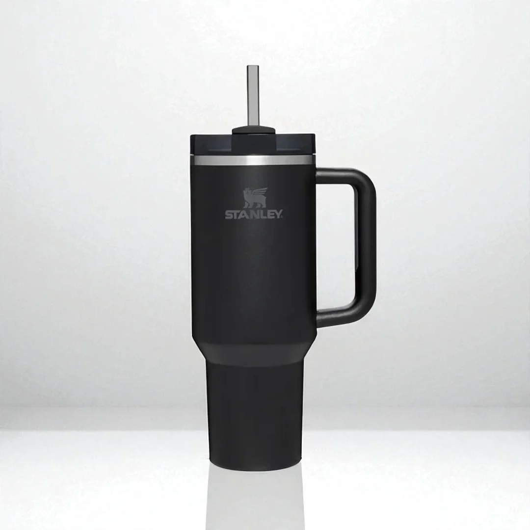 Stanley Quencher Pipetli Termos Bardak – Siyah