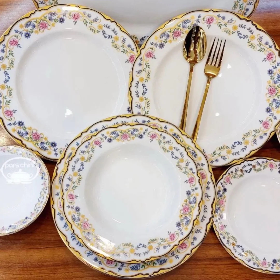 6 Kişilik 28 Parça Porselen Yemek Takımı