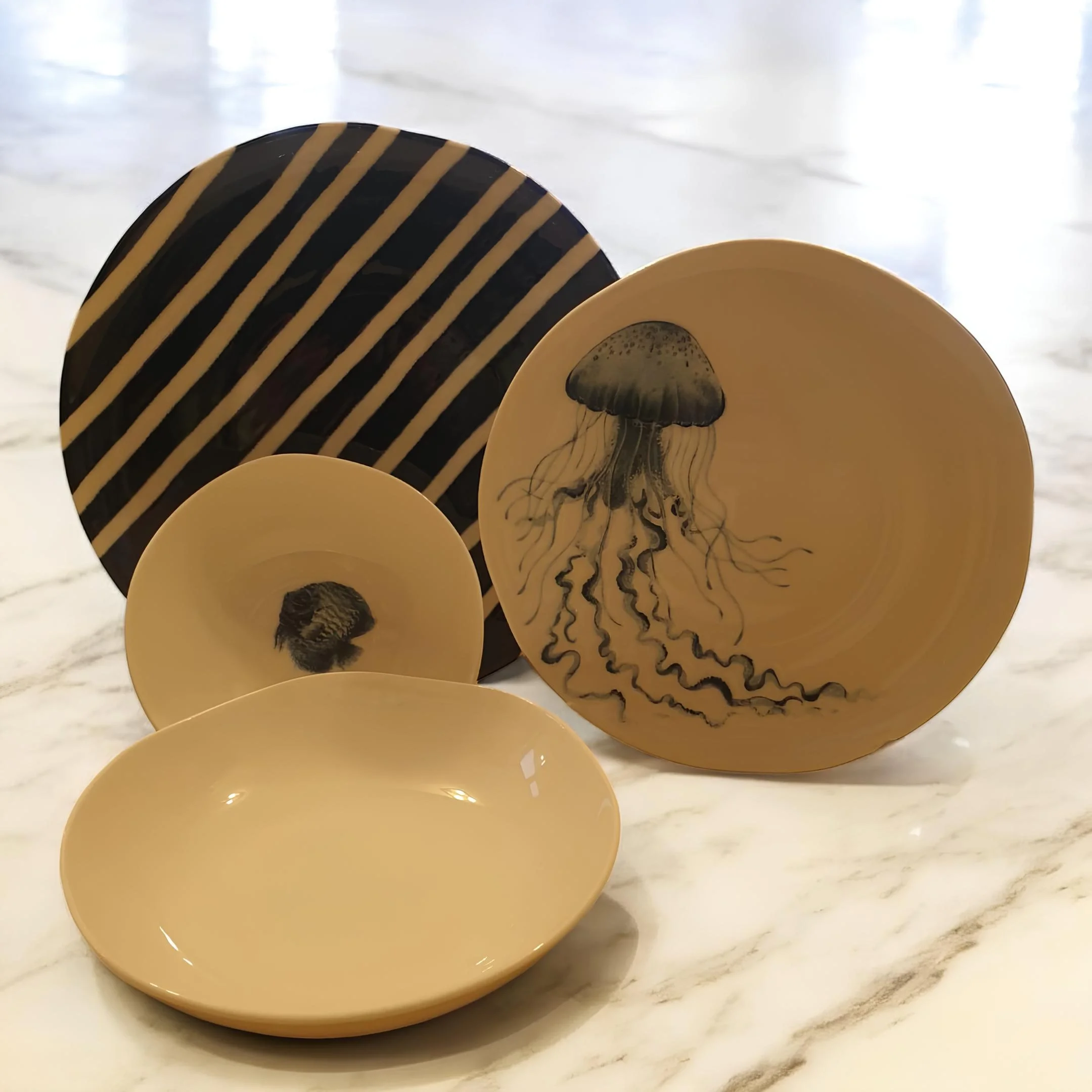 Seaside Denizanası 12 Kişilik Yemek Takımı