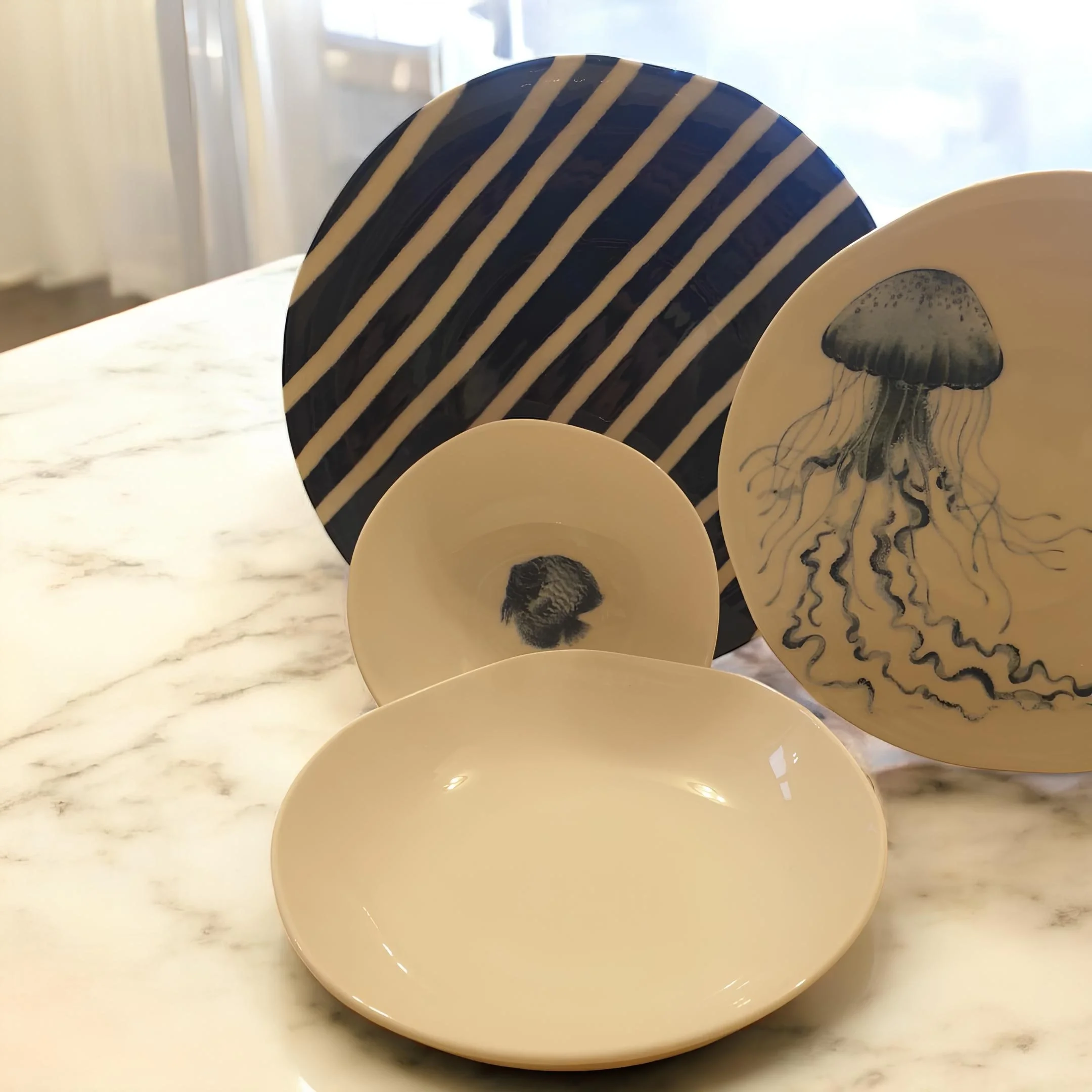 Seaside Denizanası 12 Kişilik Yemek Takımı