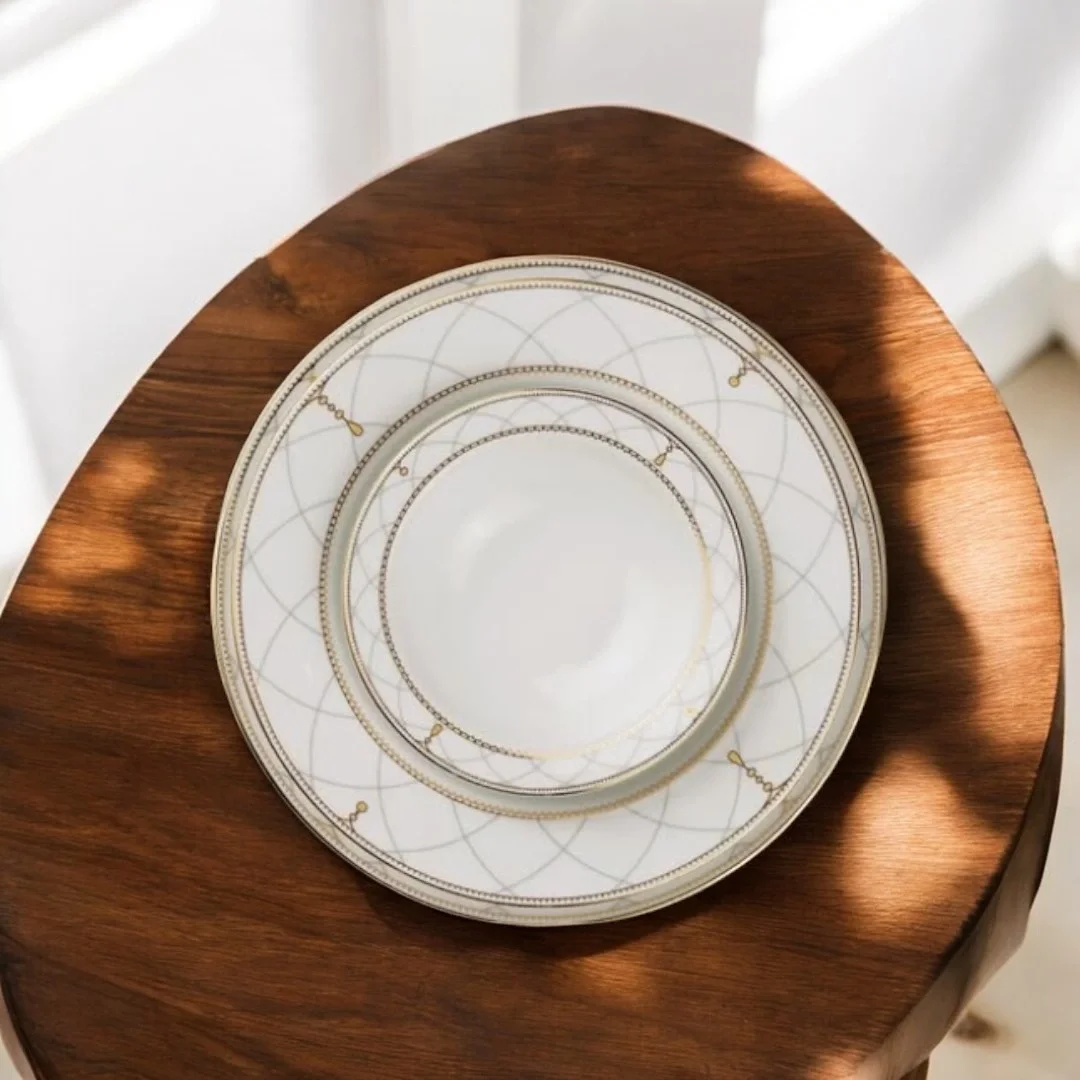 Zarin Iran Porselen 28 Parça 6 Kişilik Yemek Takımı - Bayram Şekeri!