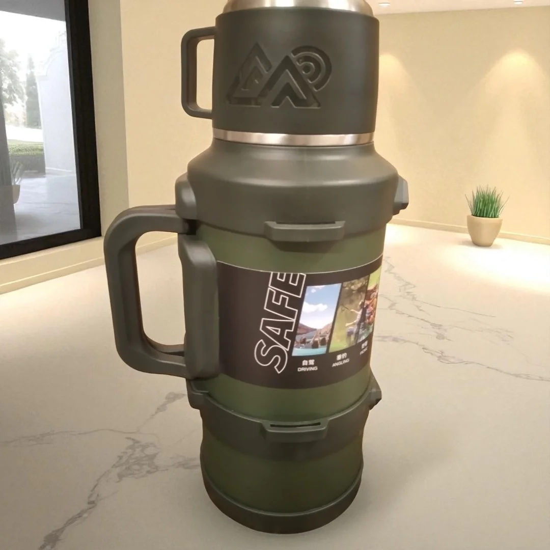 SAFE Paslanmaz Çelik Termos - 1.8 Litre - 5 Farklı Renk Seçeneği