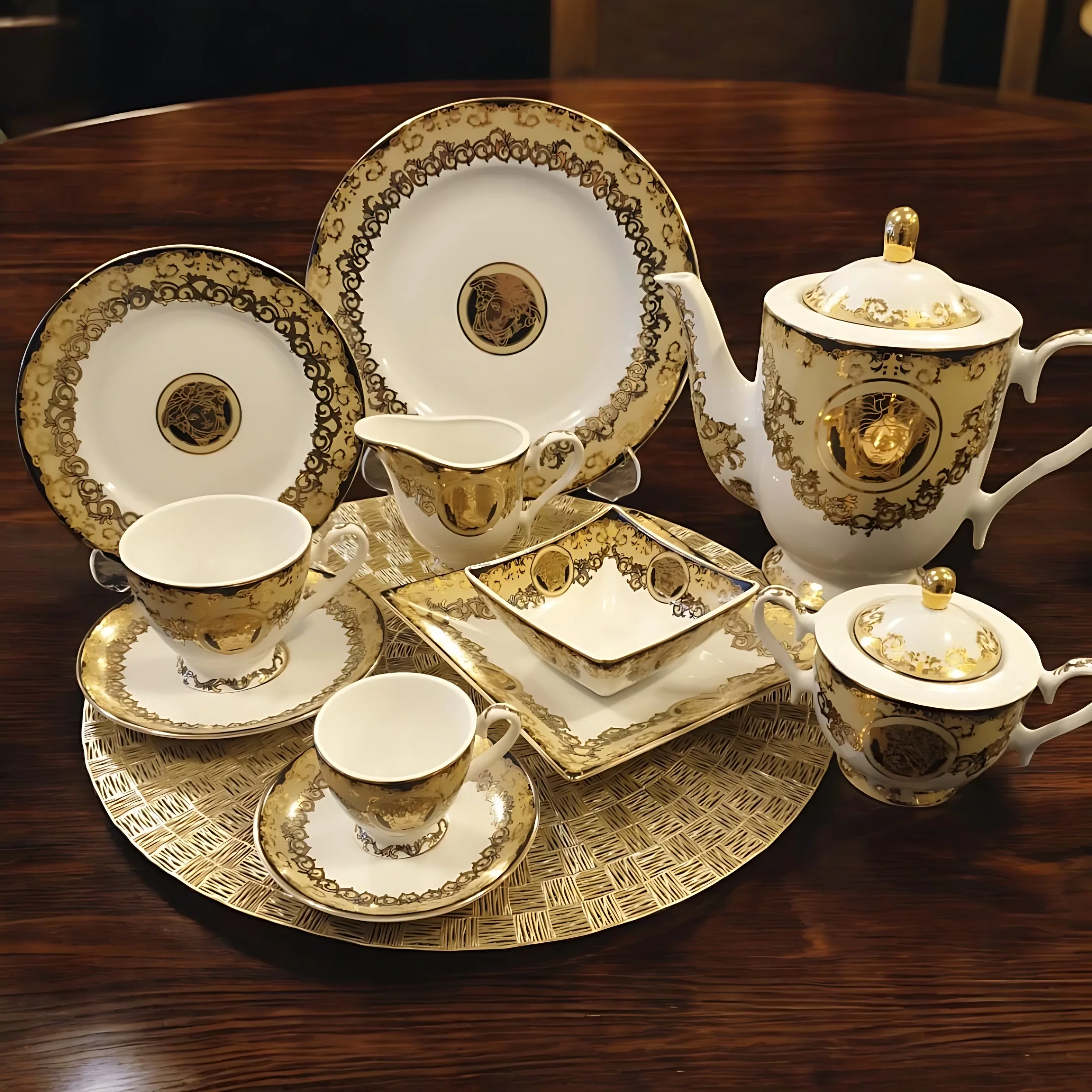 Zarafet Sofralarınızda: Pasta Tabağı, Sütlük, Çay/Kahve Fincanı ve Sunumluklar (Her ürün ayrı ayrı satılmaktadır)