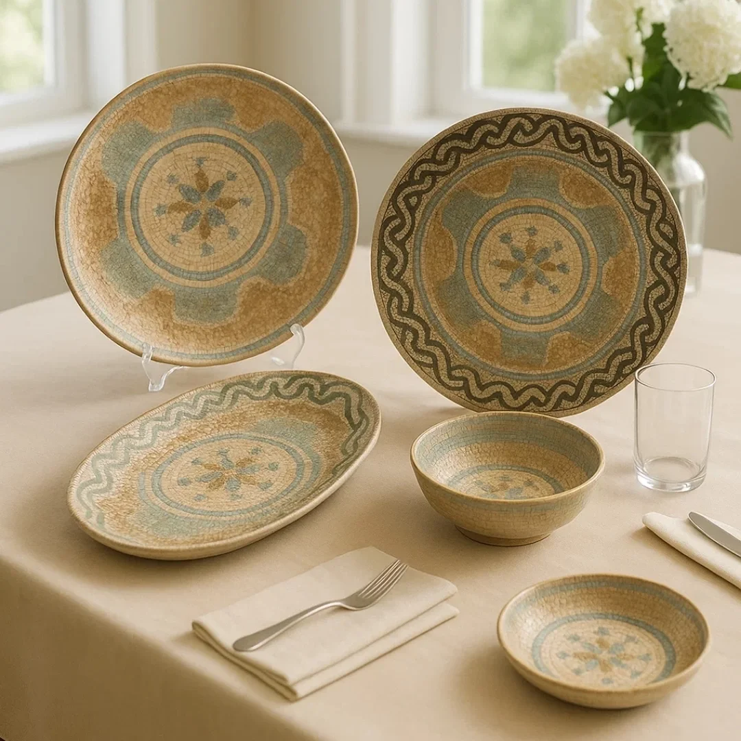 Toledo Celest 6'lı Servis Tabağı