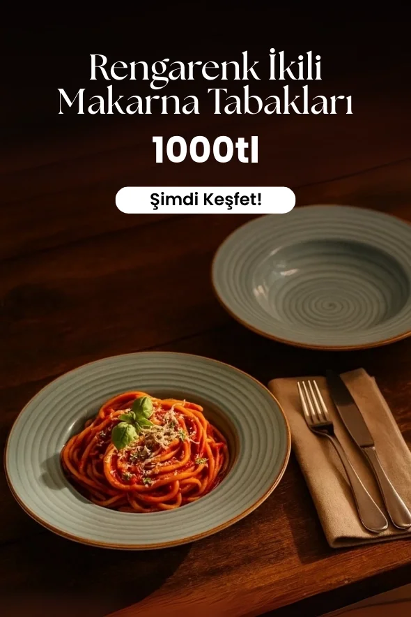 Makarna Tabağı Set